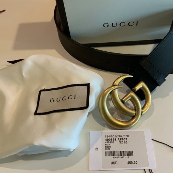 Gucci belt,black,sz 85,1 1/2 “ - Picture 2 of 6